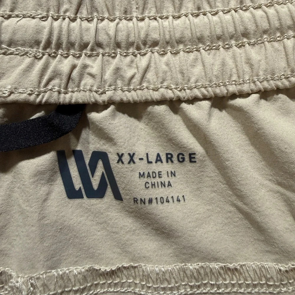 VRST Pants Mens 2XL‎ Beige Joggers Stretch Performance Lightweight Athleisure